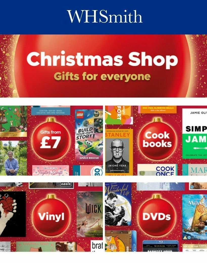 WHSmith Offers from 3 December