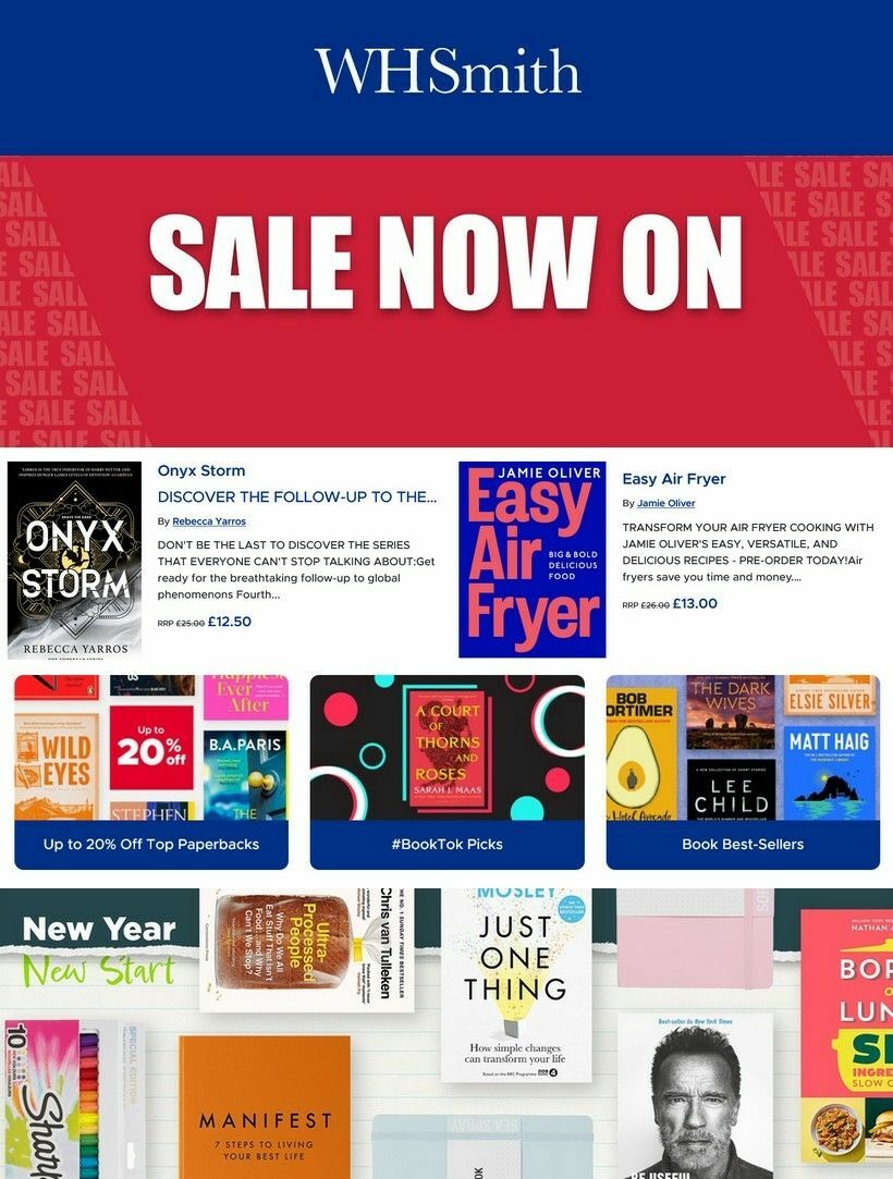 WHSmith Offers from 26 December