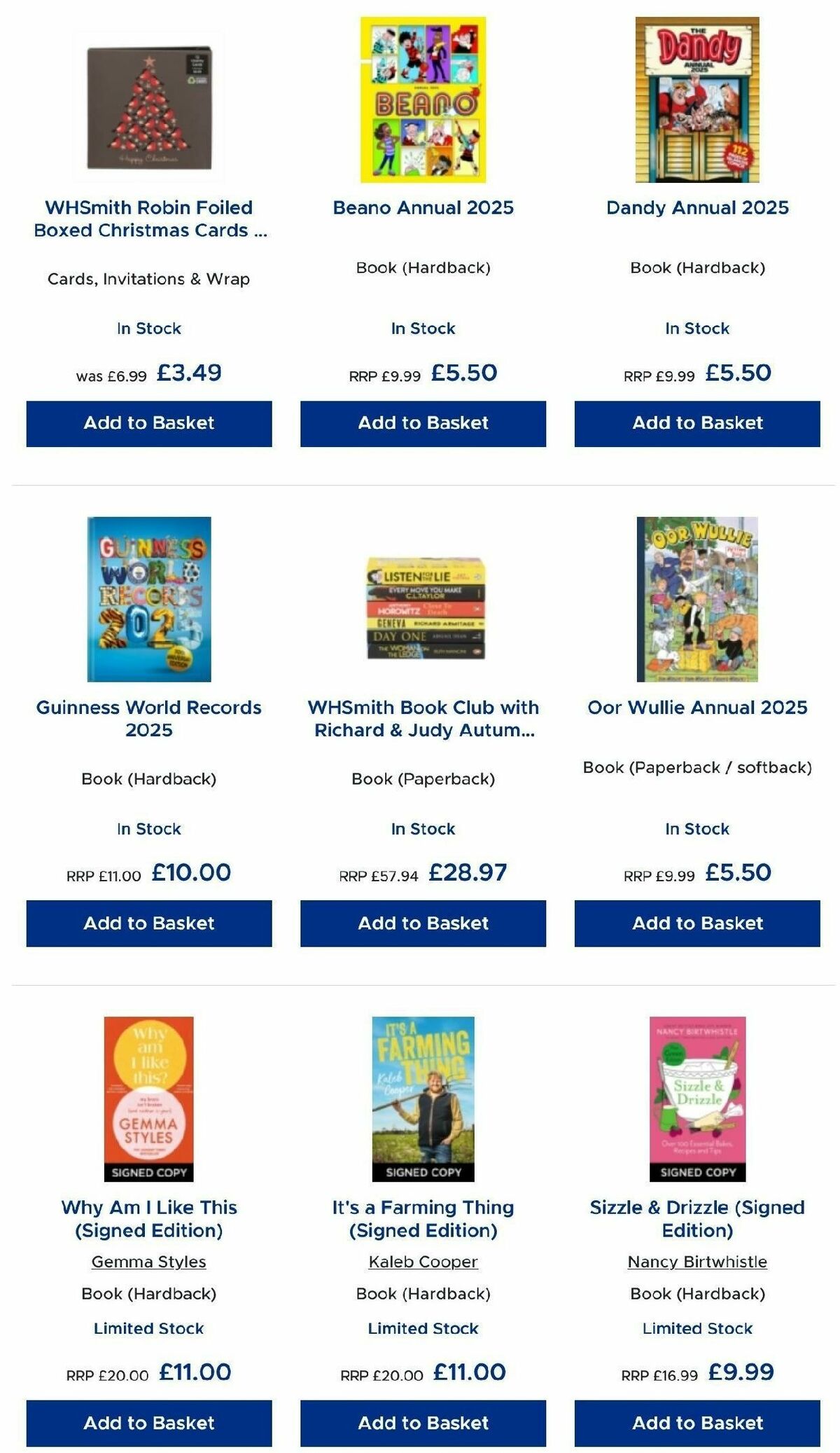 WHSmith Offers from 26 December