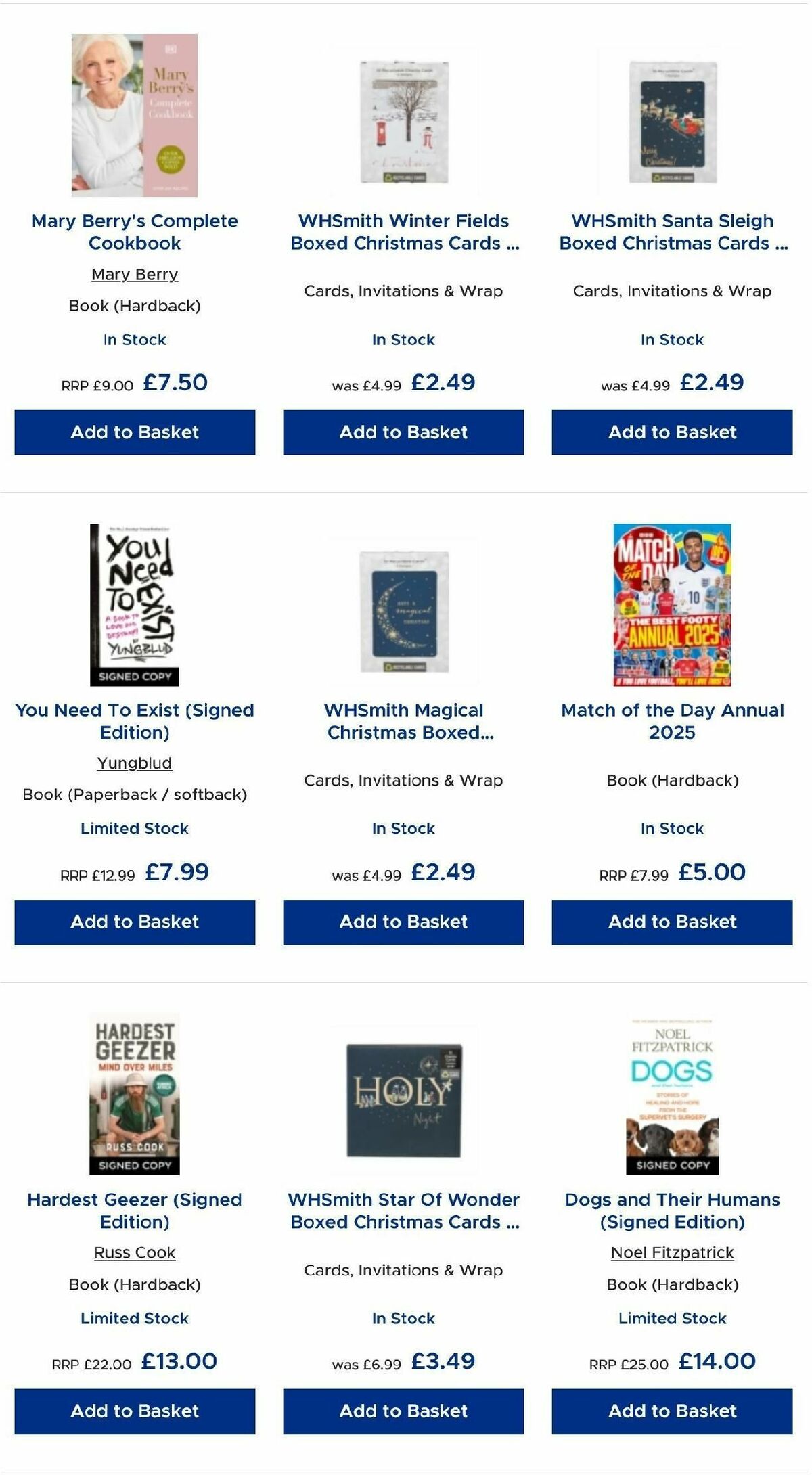 WHSmith Offers from 26 December