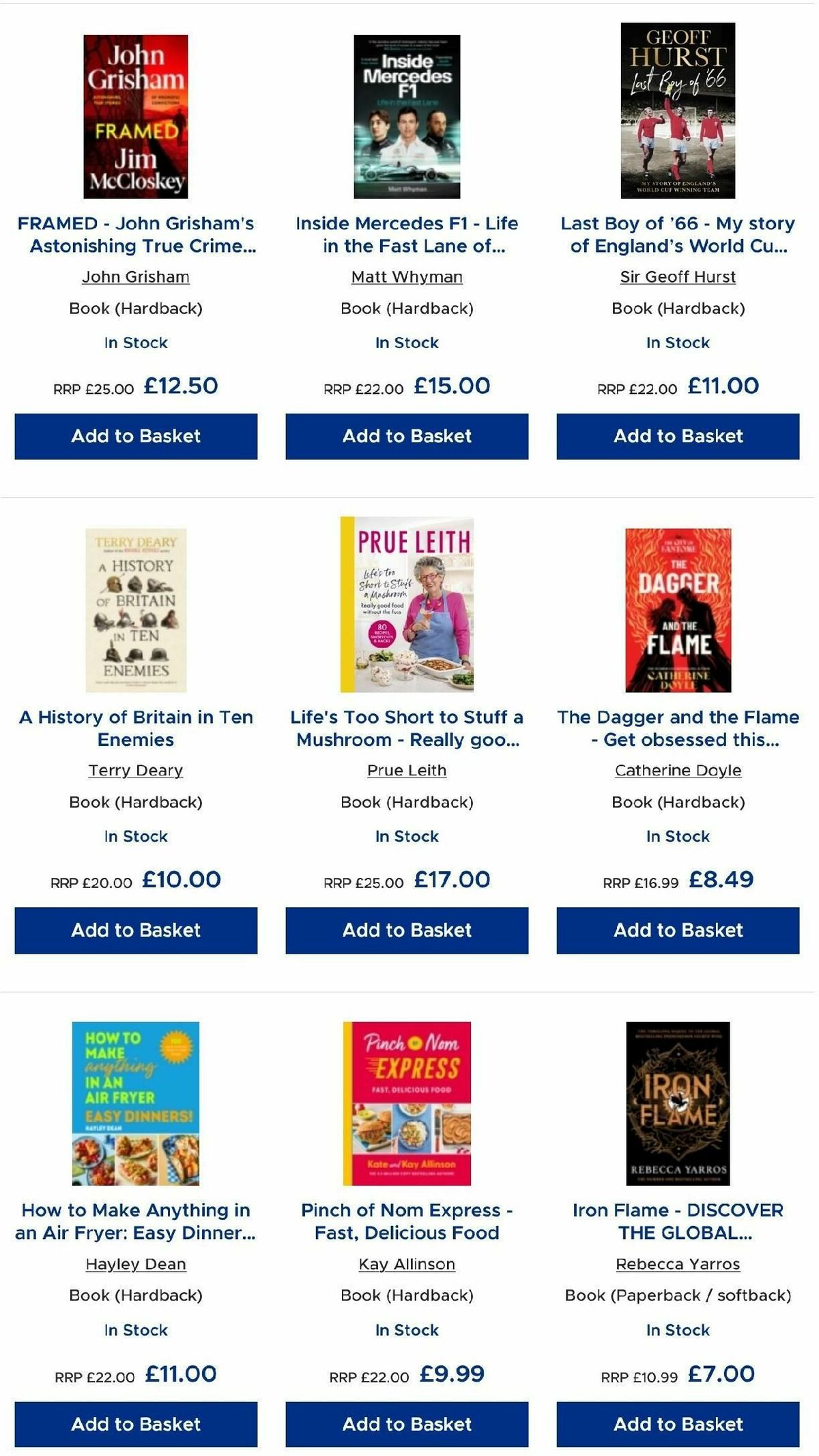 WHSmith Offers from 7 January