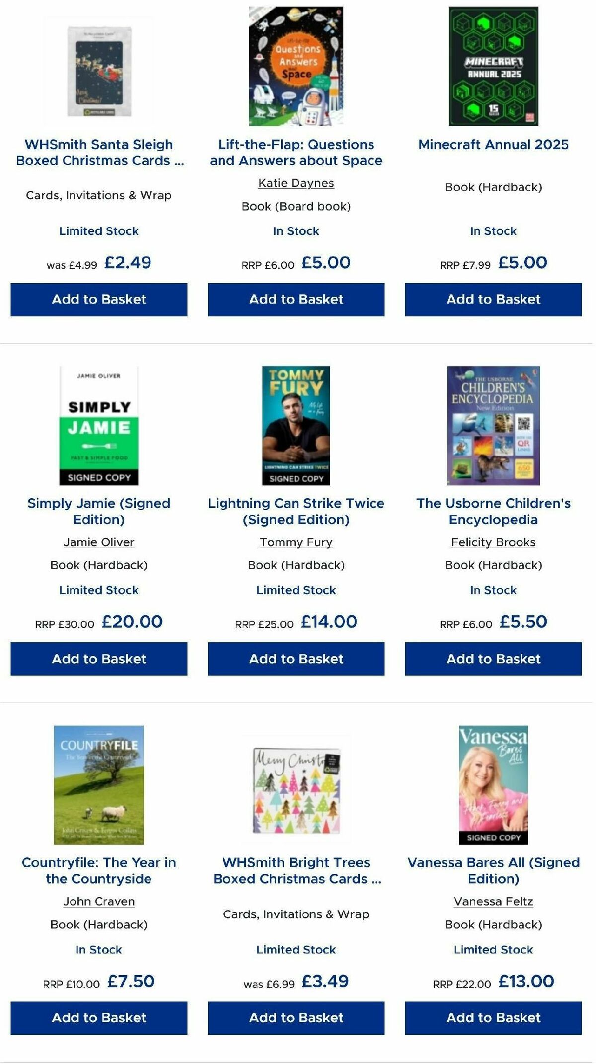 WHSmith Offers from 7 January