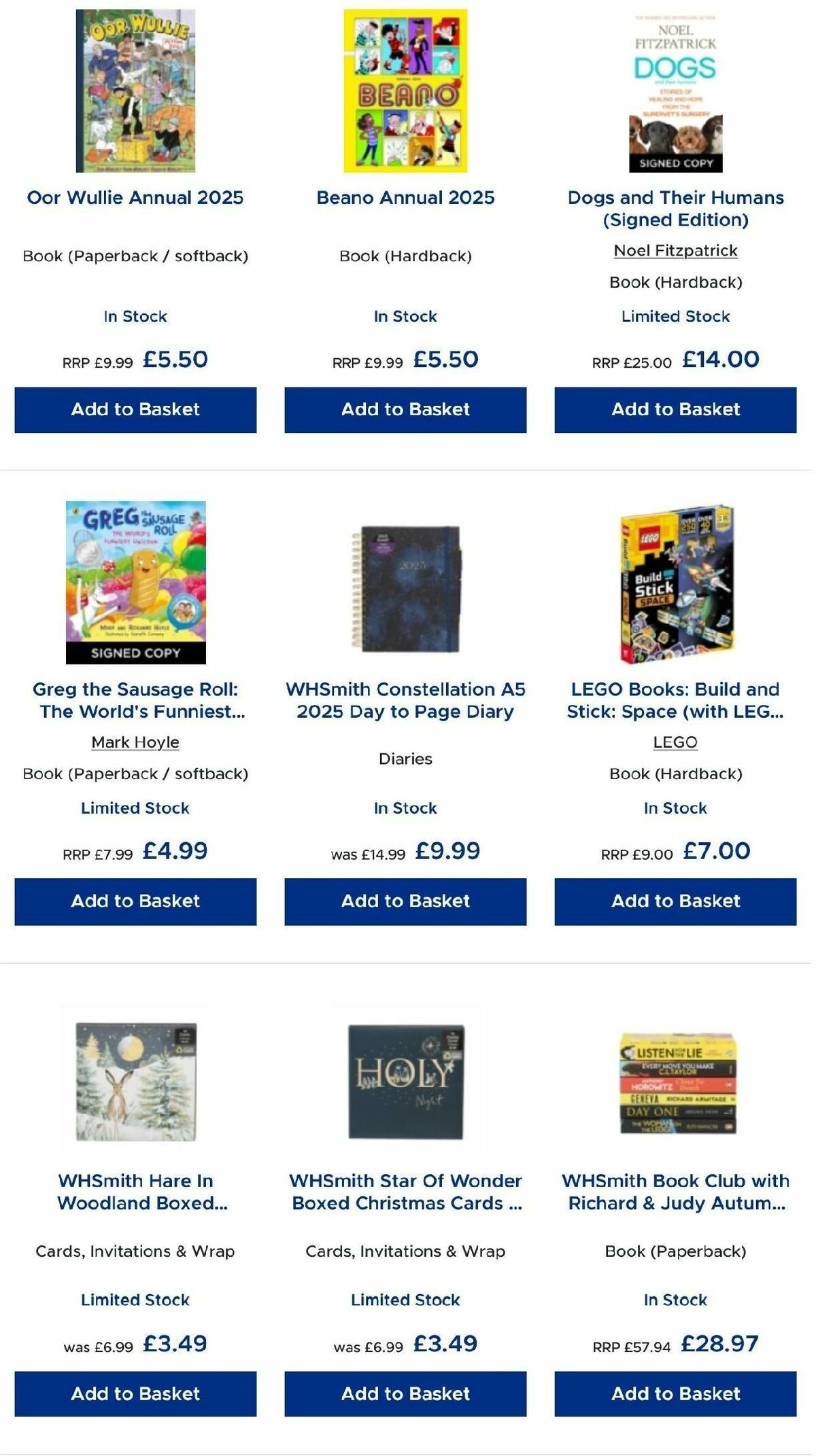 WHSmith Offers from 7 January