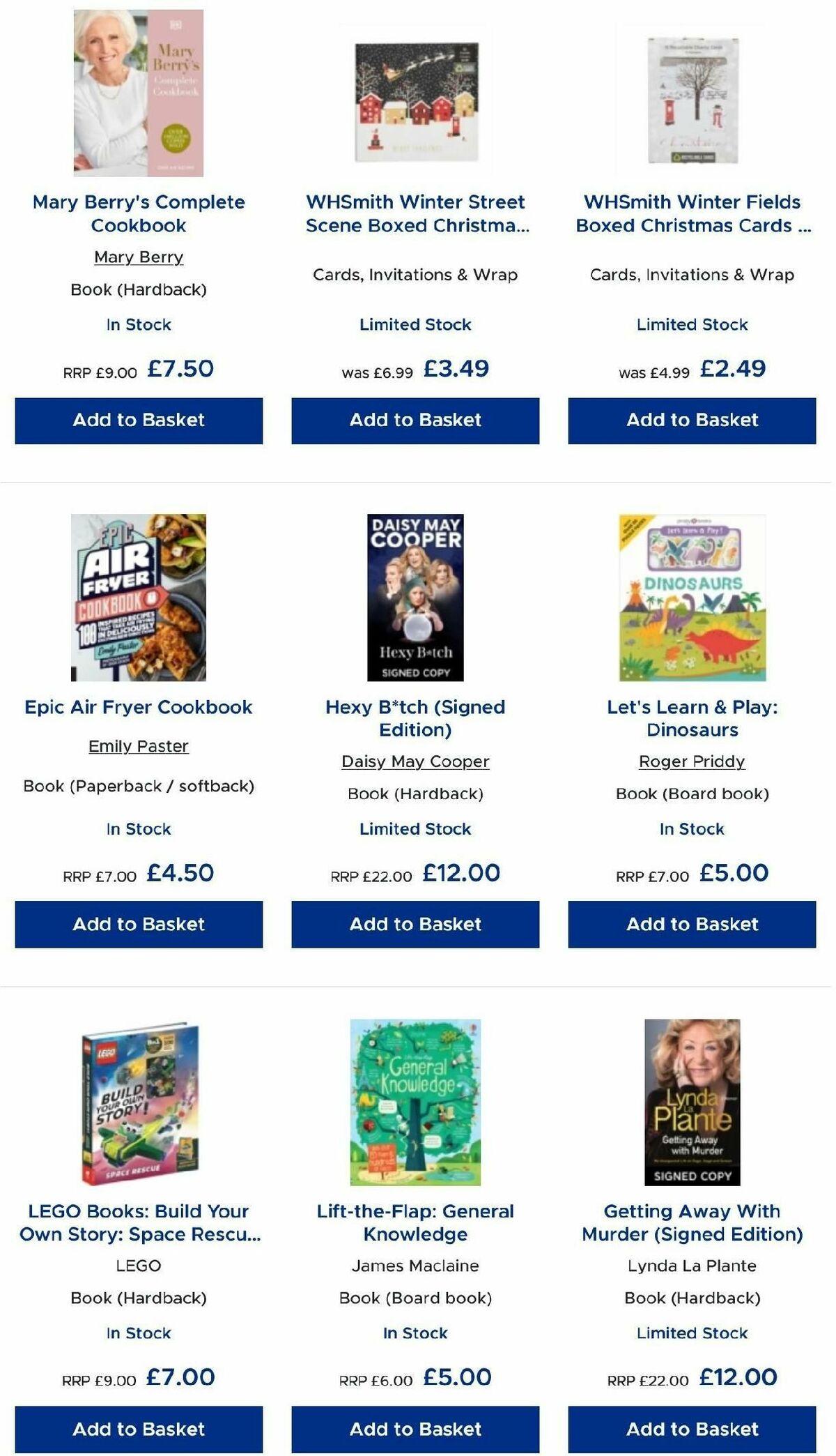 WHSmith Offers from 7 January