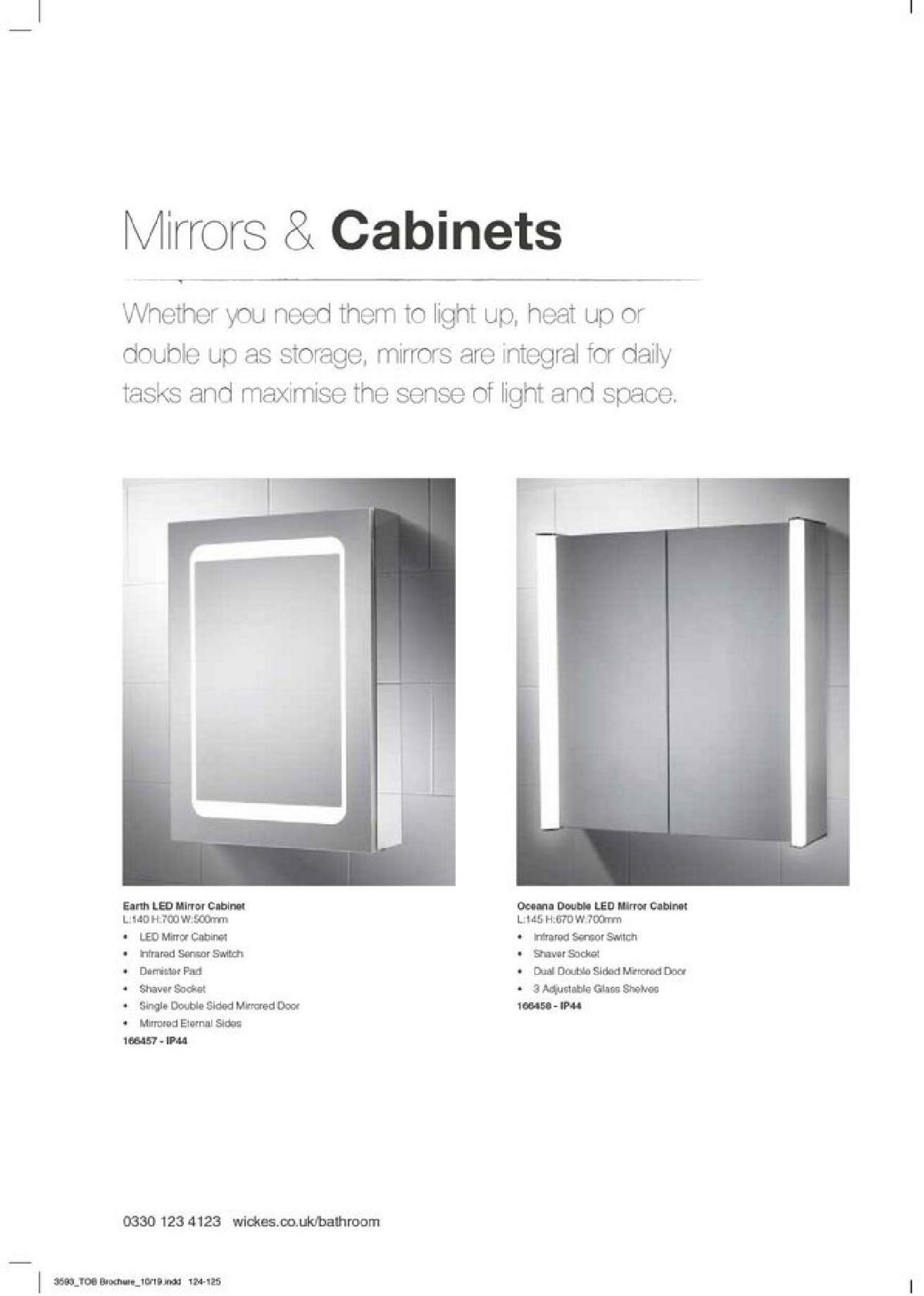 Wickes Bathrooms Brochure Offers from 1 March