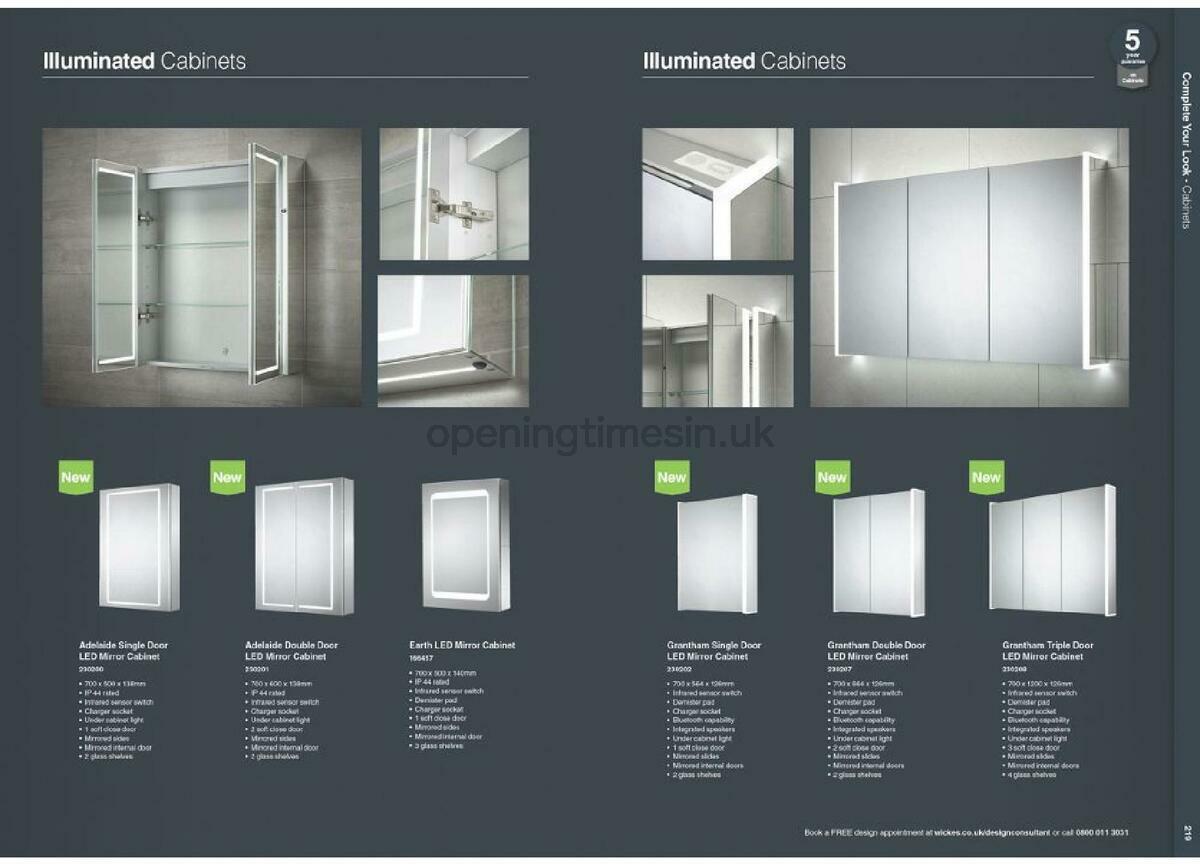 Wickes Showroom bathrooms brochure Offers from 1 September