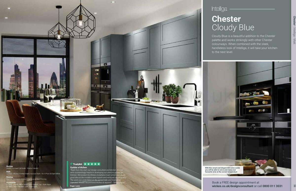 Wickes Showroom kitchens brochure Offers from 1 August