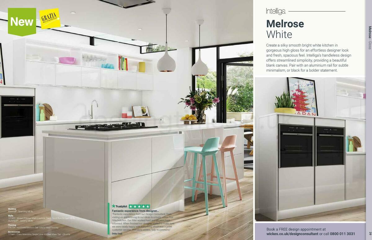 Wickes Showroom kitchens brochure Offers from 1 August