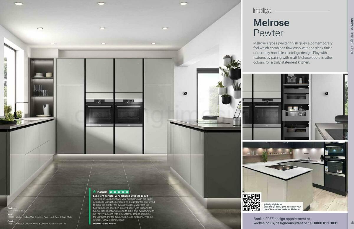 Wickes Showroom kitchens brochure Offers from 1 August