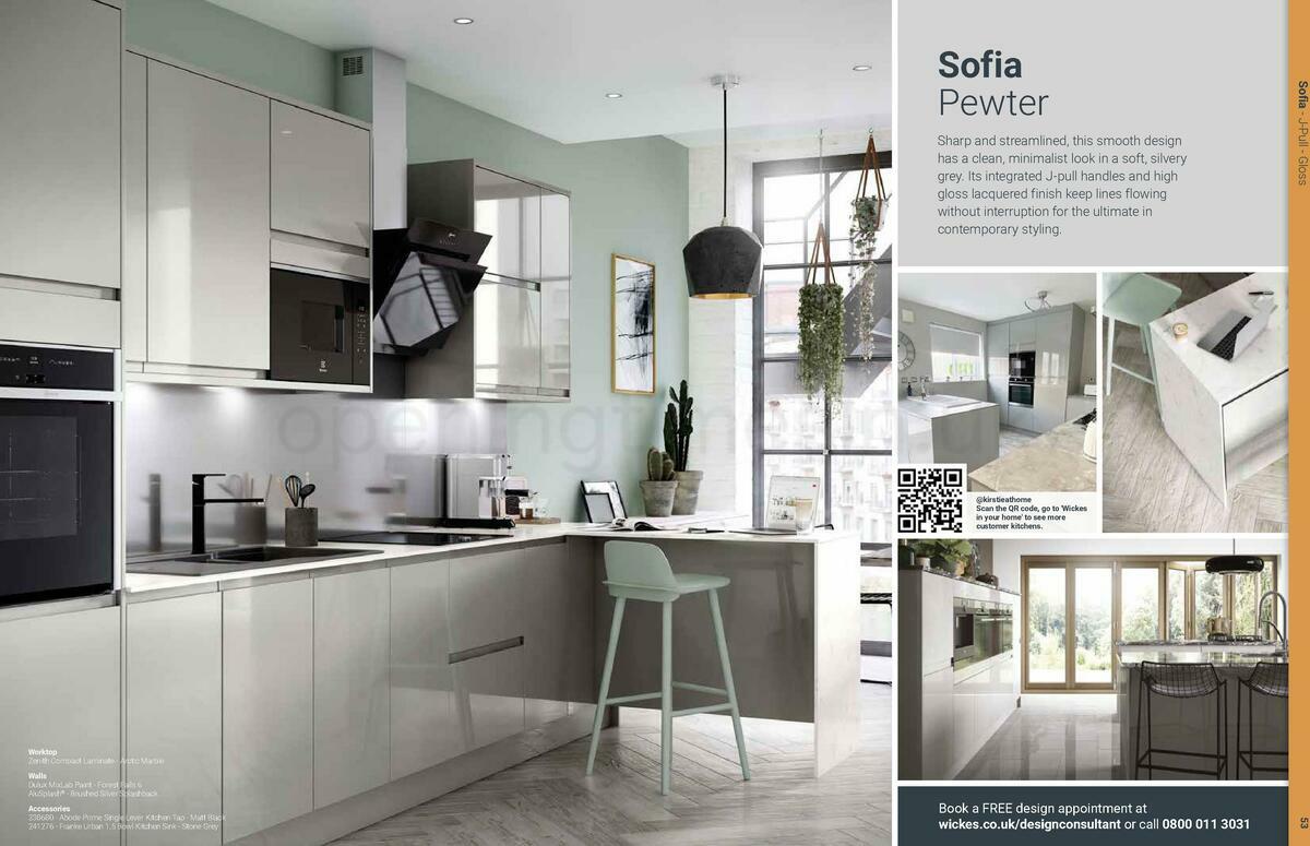 Wickes Showroom kitchens brochure Offers from 1 August