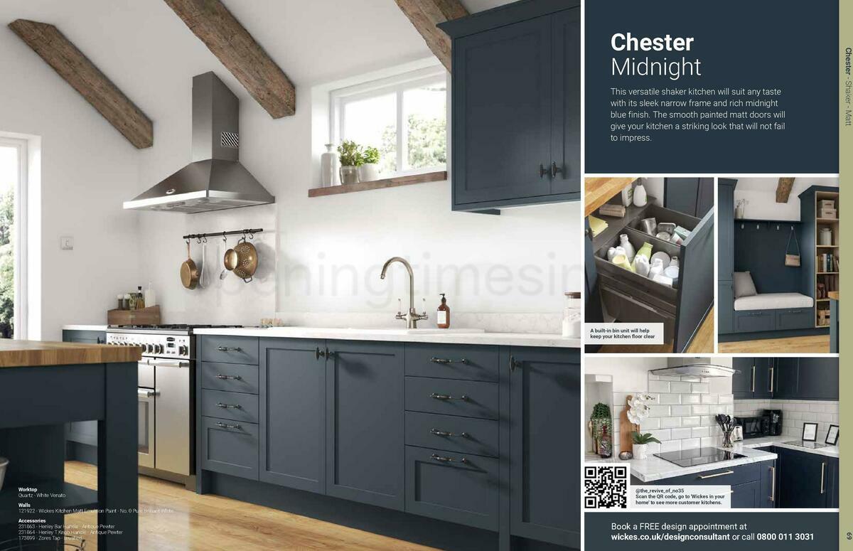 Wickes Showroom kitchens brochure Offers from 1 August