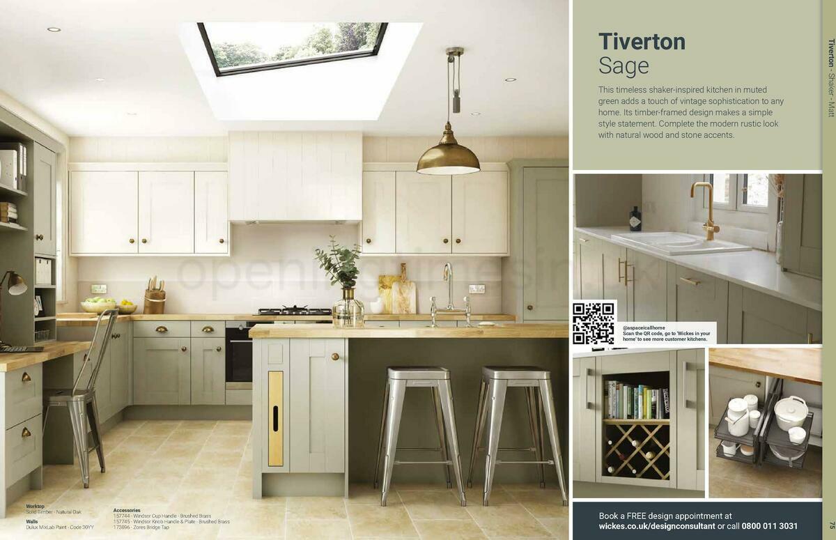 Wickes Showroom kitchens brochure Offers from 1 August