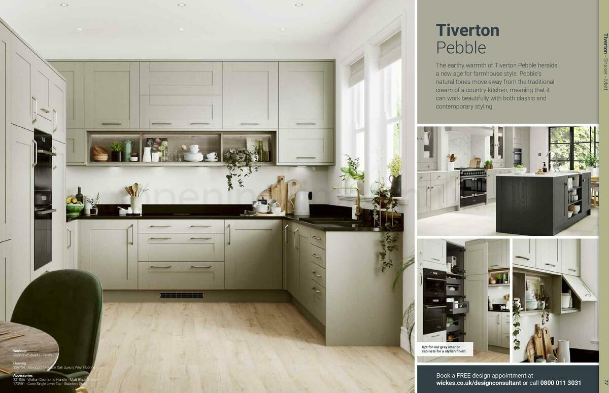 Wickes Showroom kitchens brochure Offers from 1 August