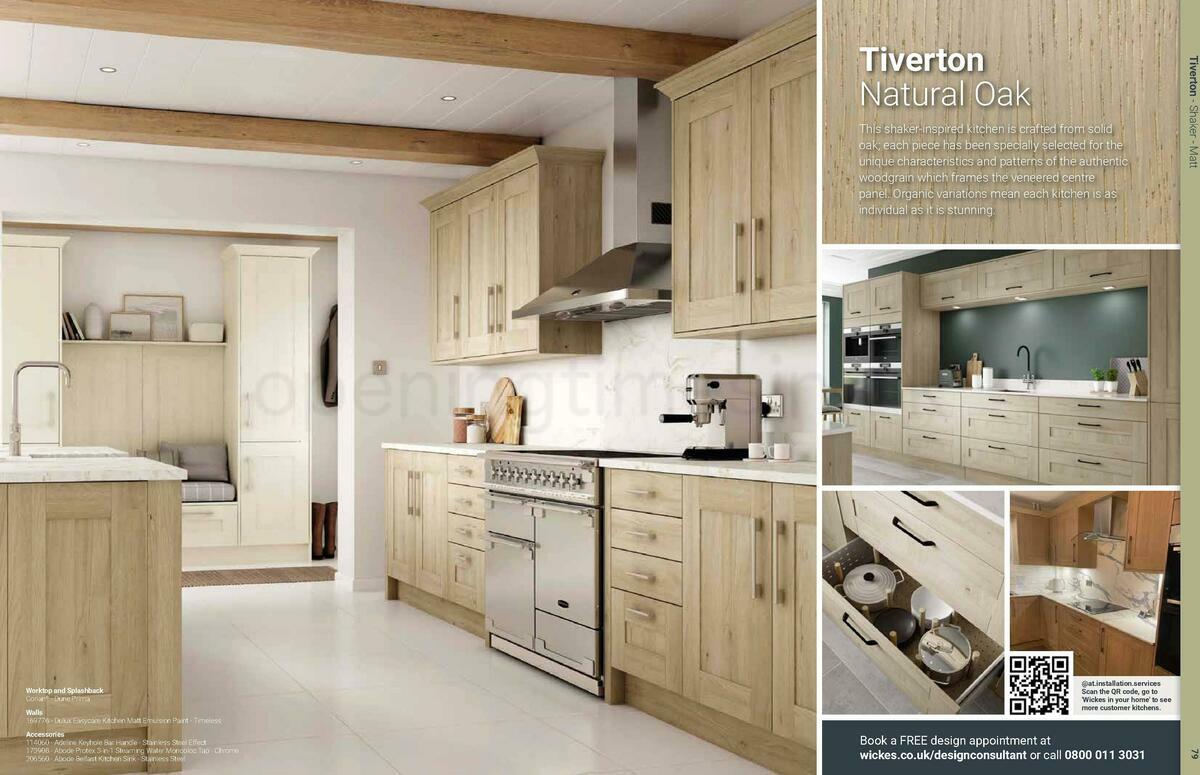 Wickes Showroom kitchens brochure Offers from 1 August