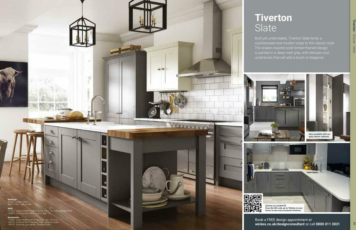 Wickes Showroom kitchens brochure Offers from 1 August