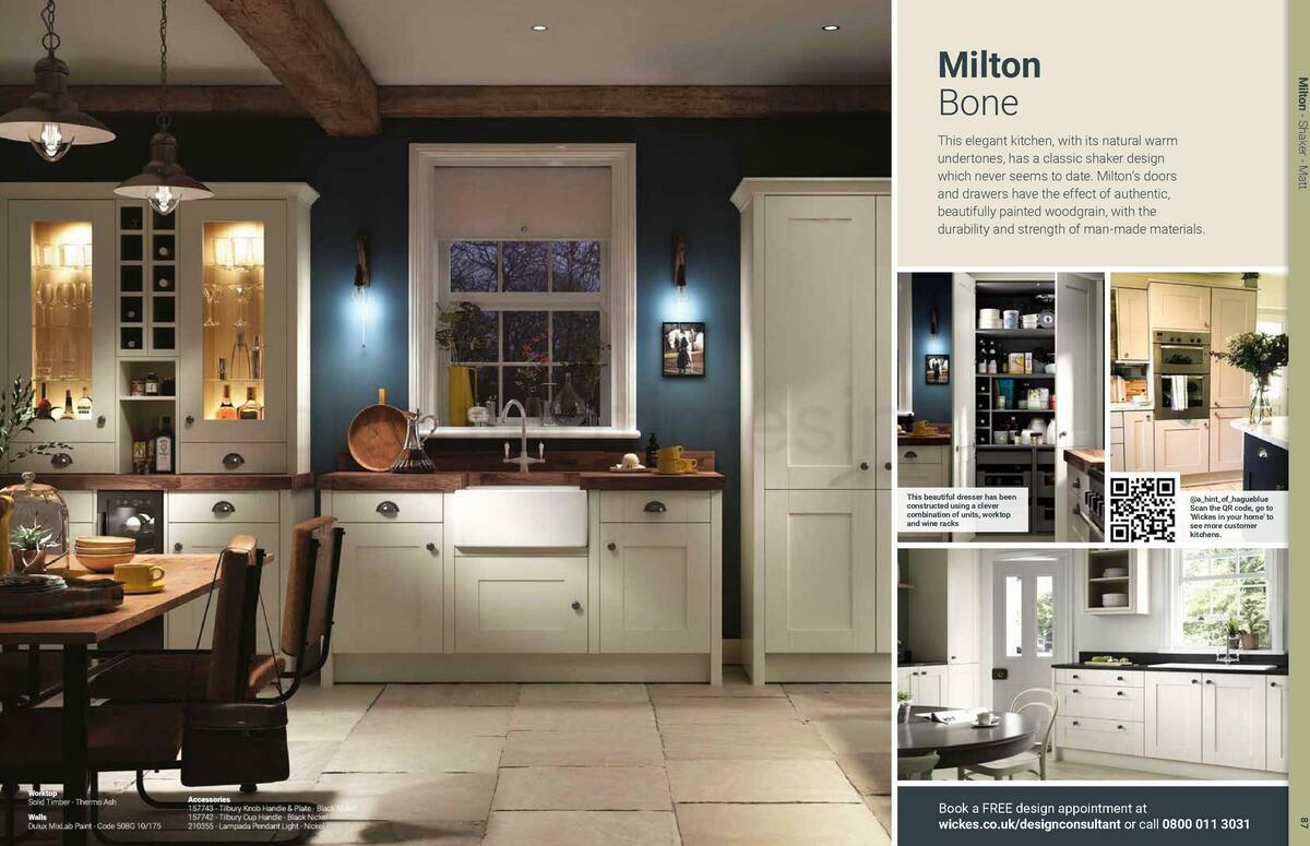 Wickes Showroom kitchens brochure Offers from 1 August