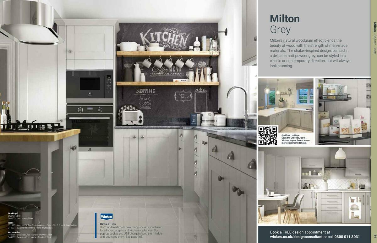 Wickes Showroom kitchens brochure Offers from 1 August