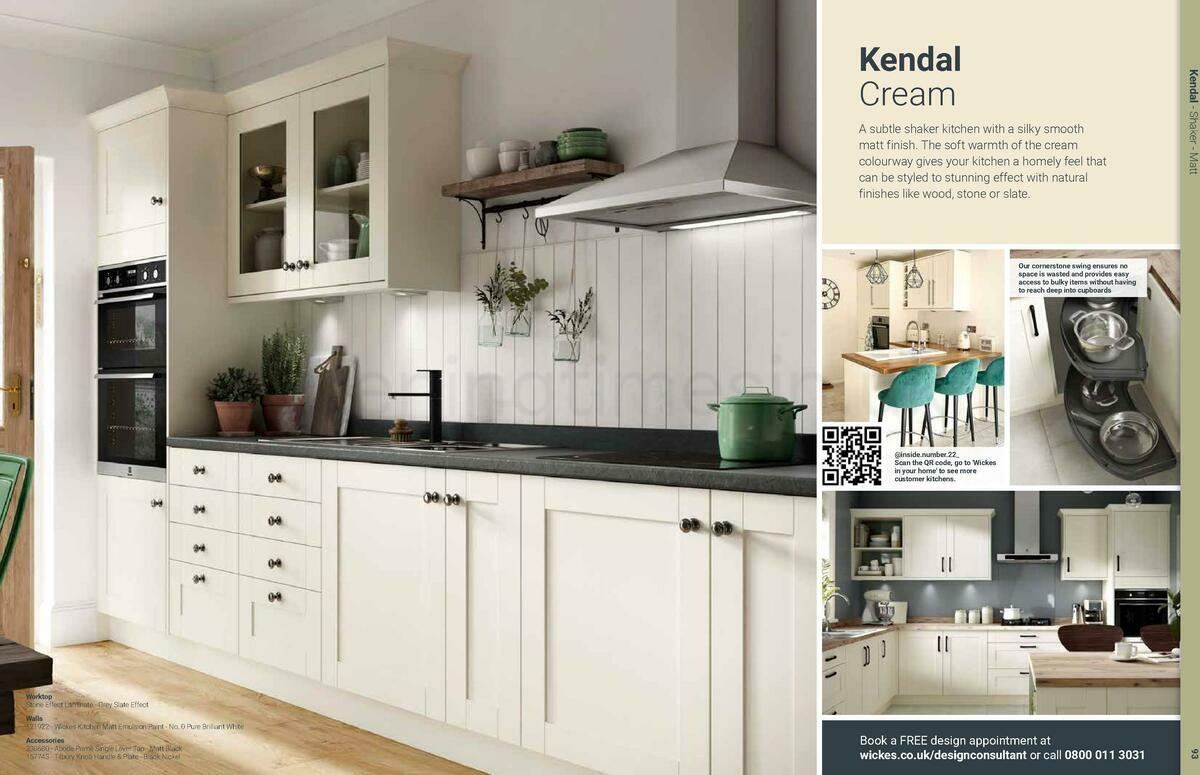 Wickes Showroom kitchens brochure Offers from 1 August