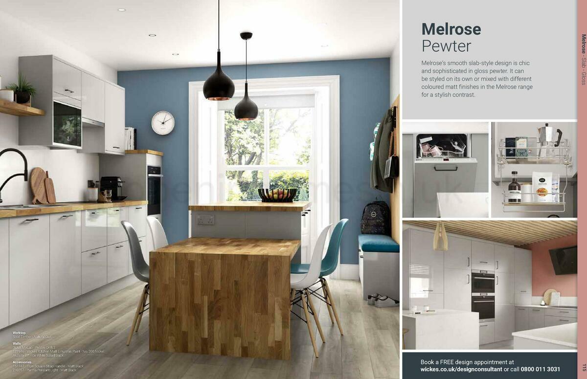 Wickes Showroom kitchens brochure Offers from 1 August