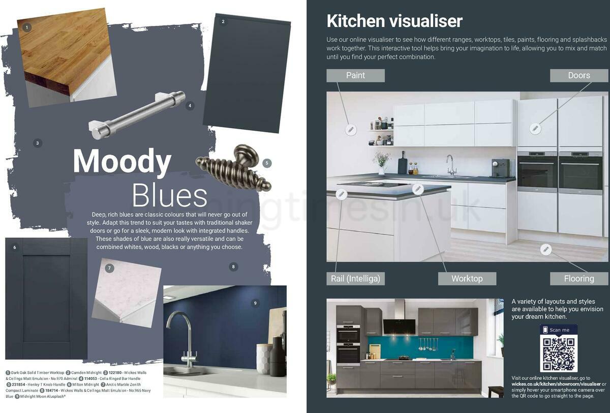 Wickes Showroom kitchens brochure Offers from 1 August