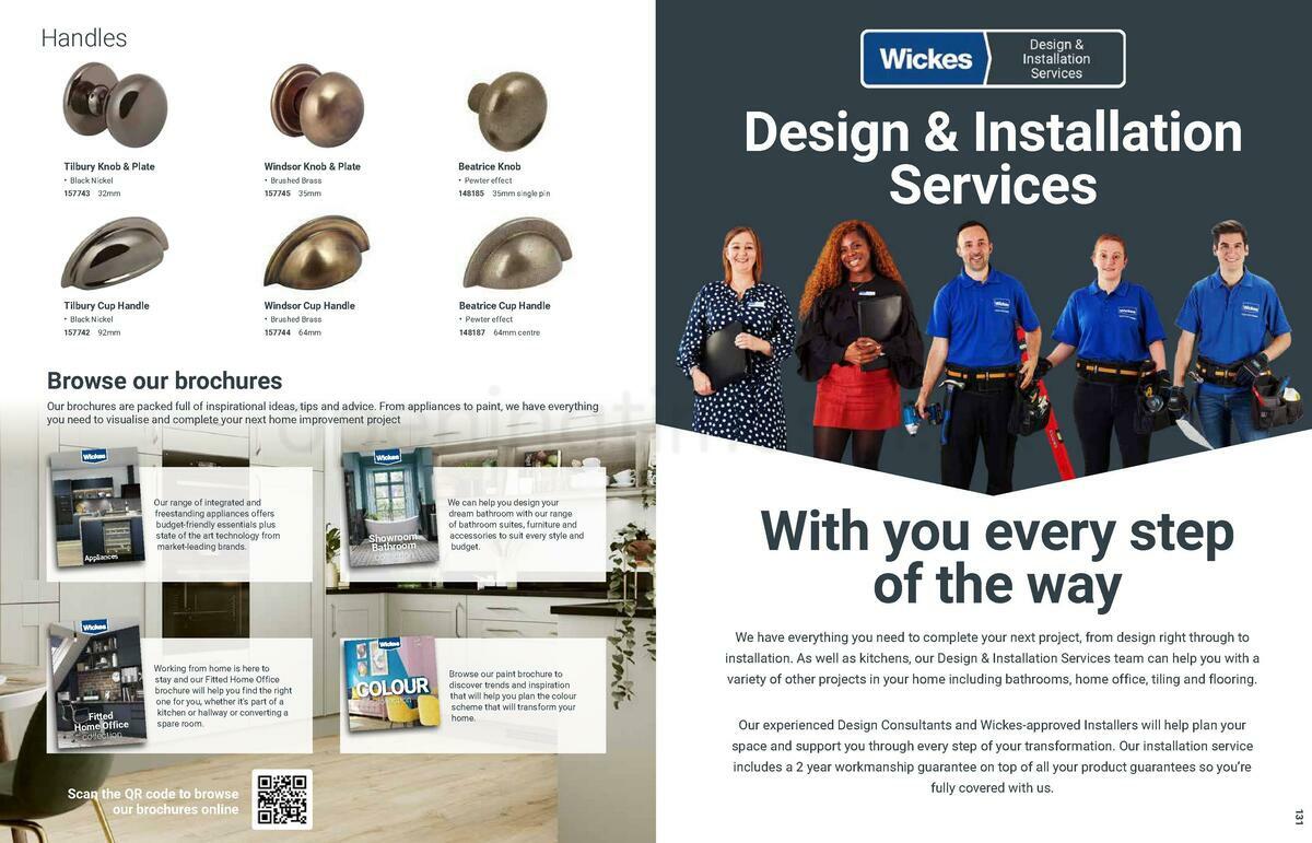 Wickes Showroom kitchens brochure Offers from 1 August