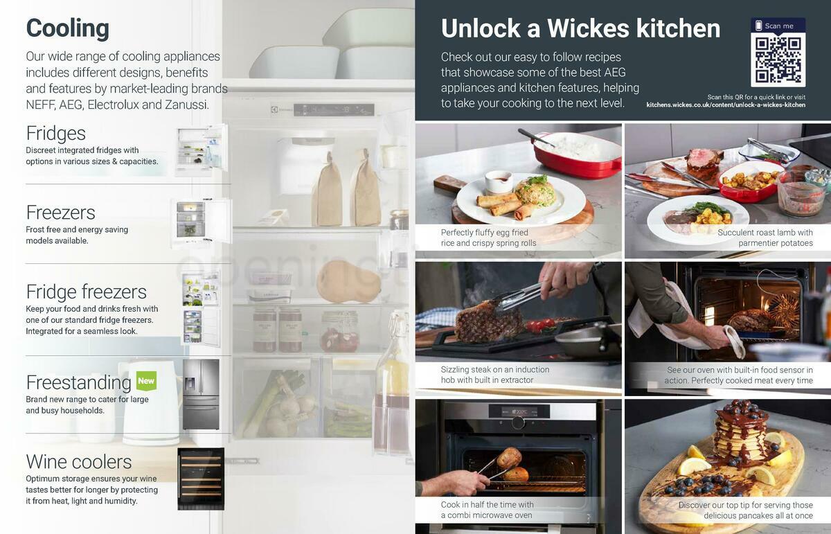 Wickes Showroom kitchens brochure Offers from 1 August