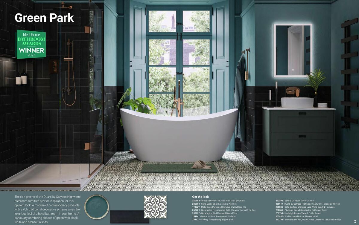 Wickes Bathrooms Brochure Offers from 14 July