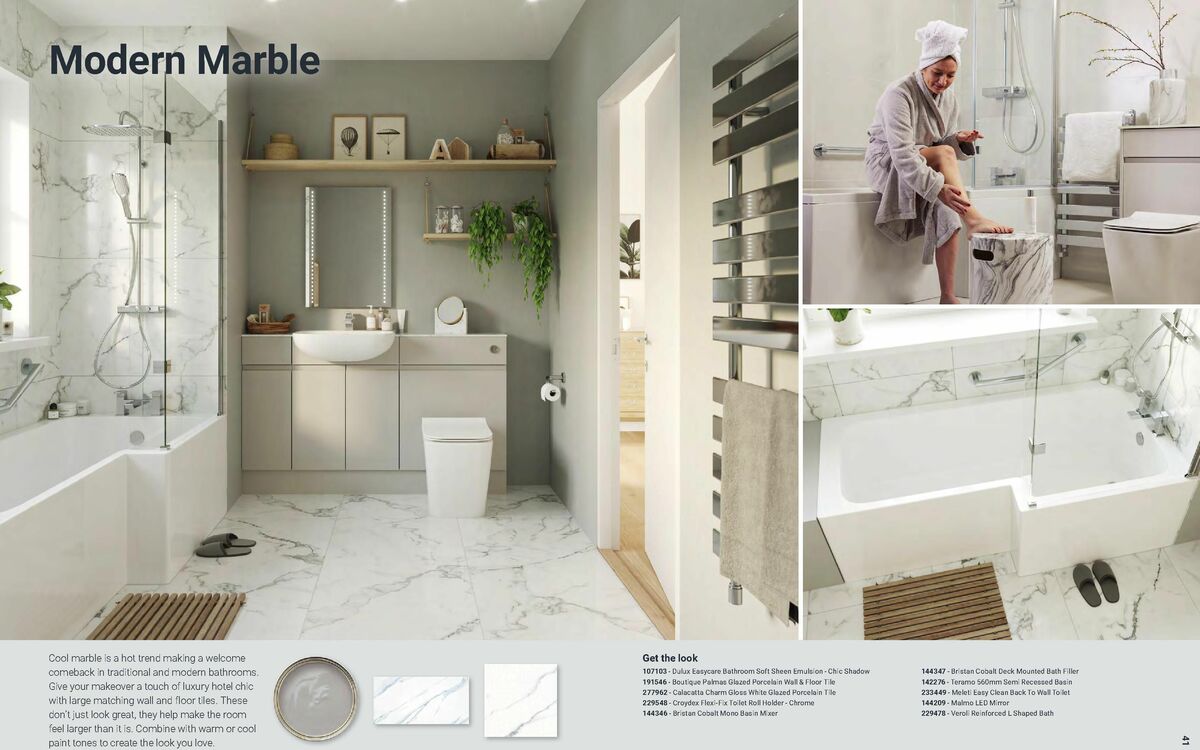 Wickes Bathrooms Brochure Offers from 14 July