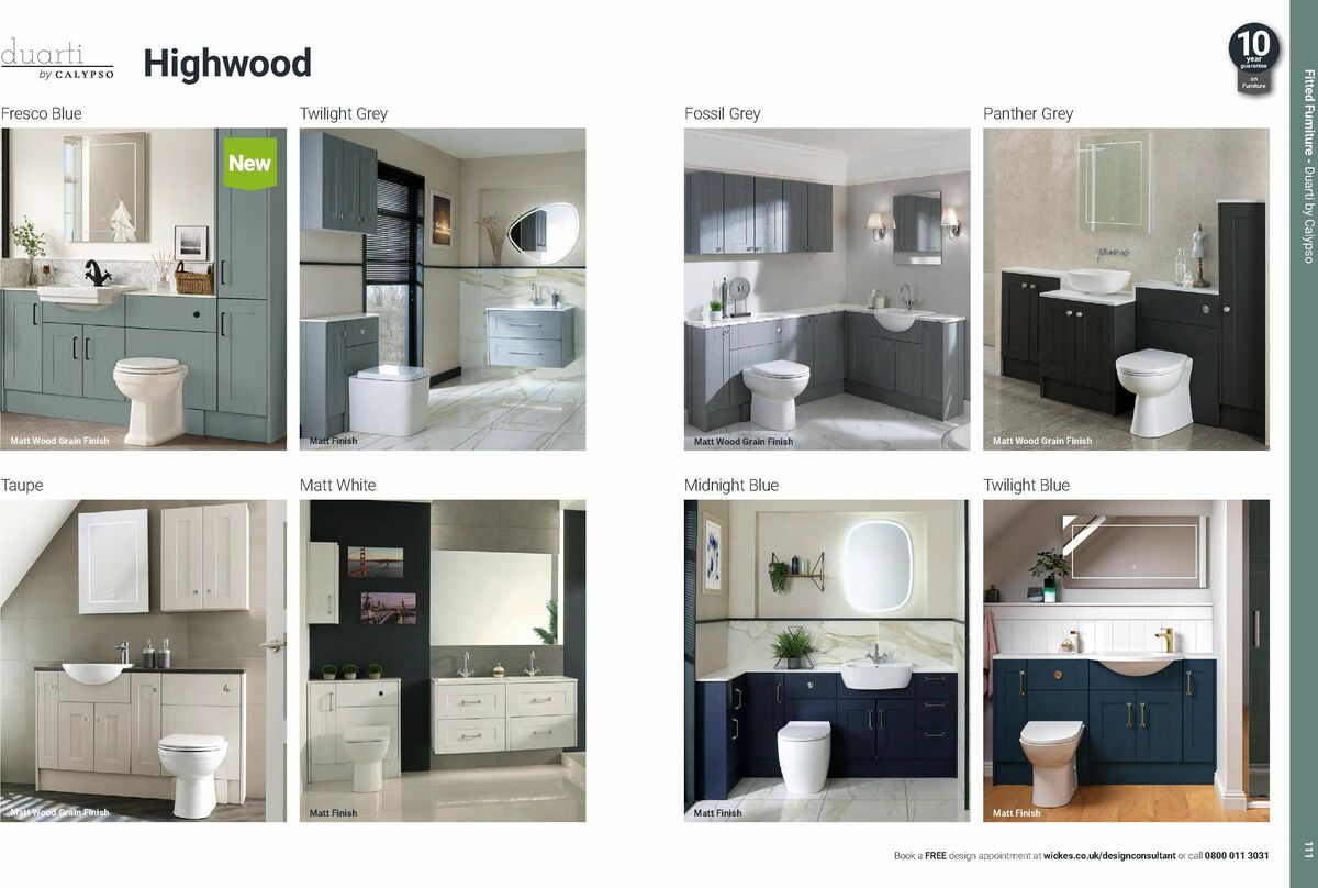 Wickes Bathrooms Brochure Offers from 14 July