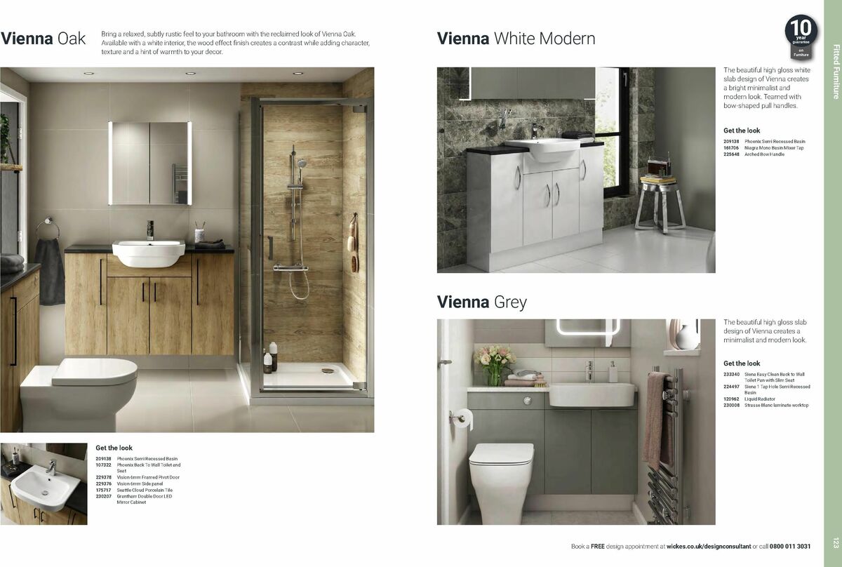 Wickes Bathrooms Brochure Offers from 14 July