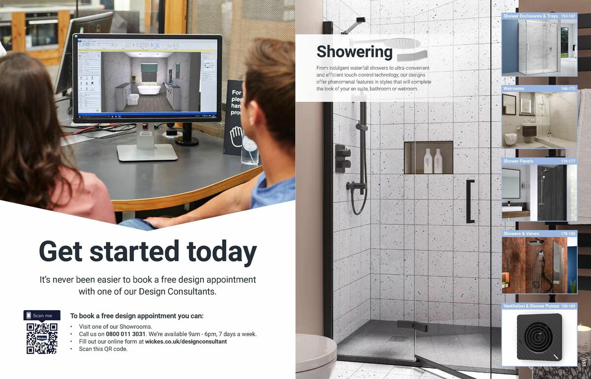 Wickes Bathrooms Brochure Offers from 14 July