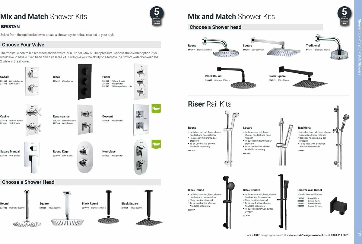 Wickes Bathrooms Brochure Offers from 14 July