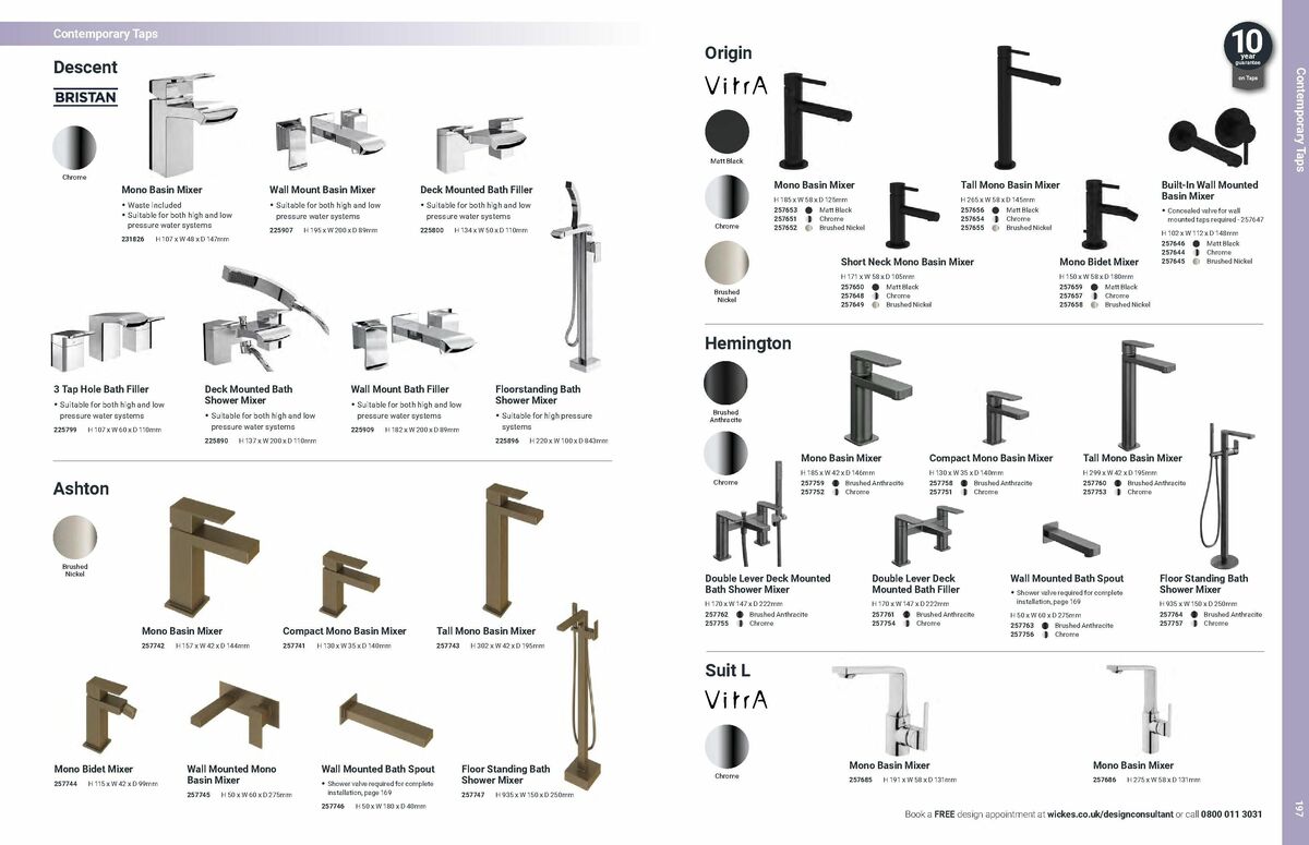 Wickes Bathrooms Brochure Offers from 14 July