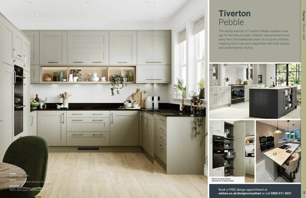 Wickes Kitchens Brochure Offers from 31 July