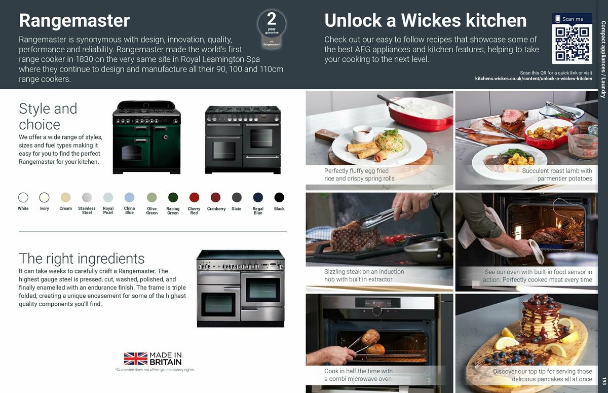 Wickes Kitchens Brochure Offers from 31 July