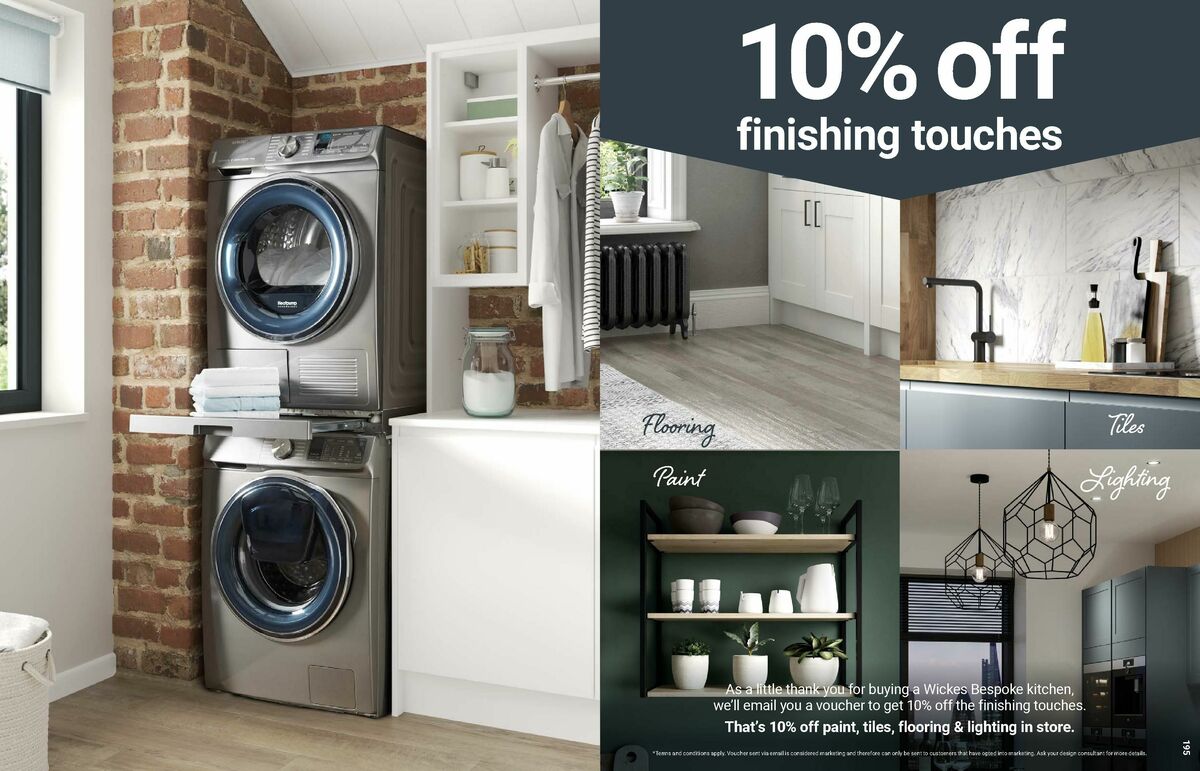 Wickes Kitchens Brochure Offers from 31 July