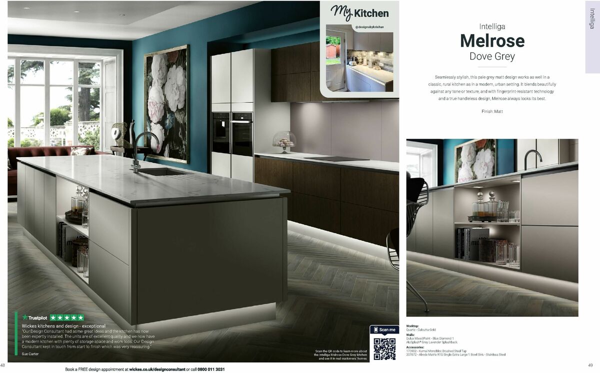 Wickes Kitchens Brochure Offers from 1 December