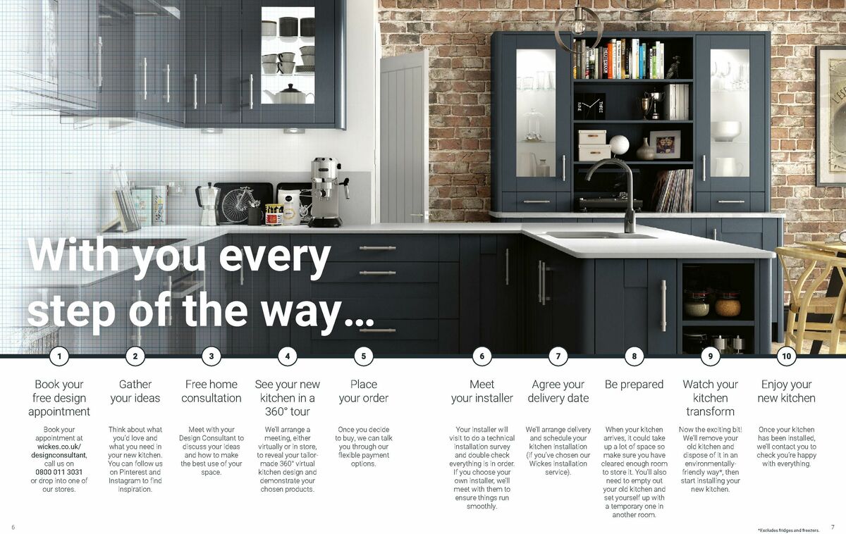 Wickes Kitchens Brochure Offers from 1 December