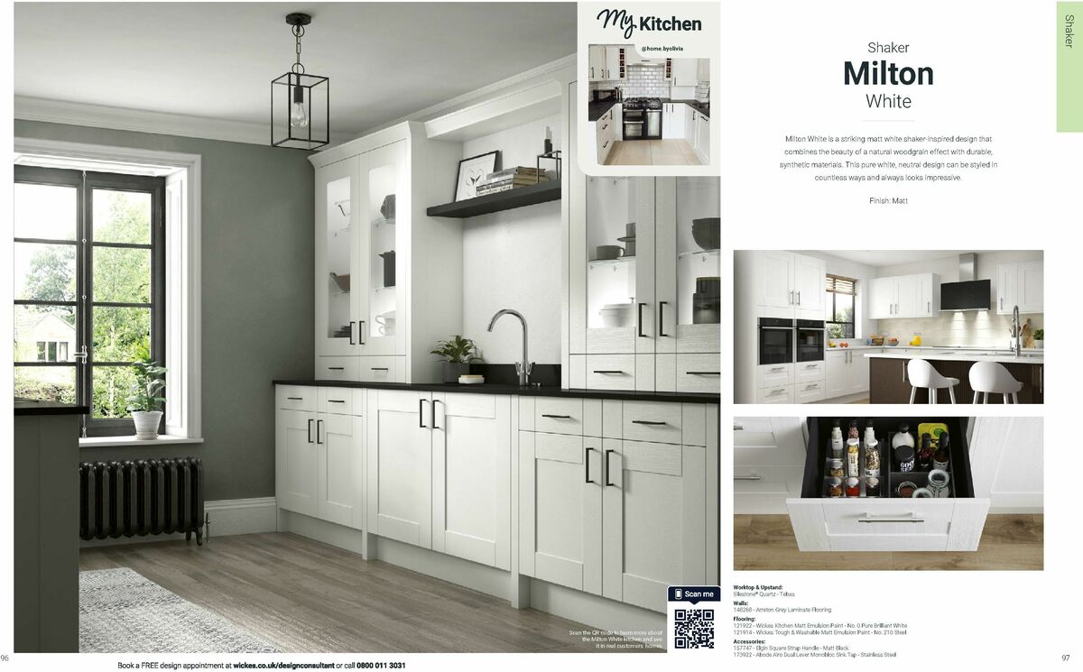 Wickes Kitchens Brochure Offers from 1 December