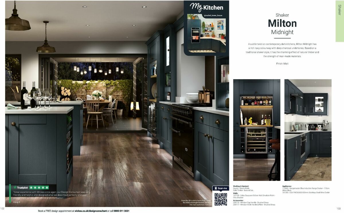 Wickes Kitchens Brochure Offers from 1 December