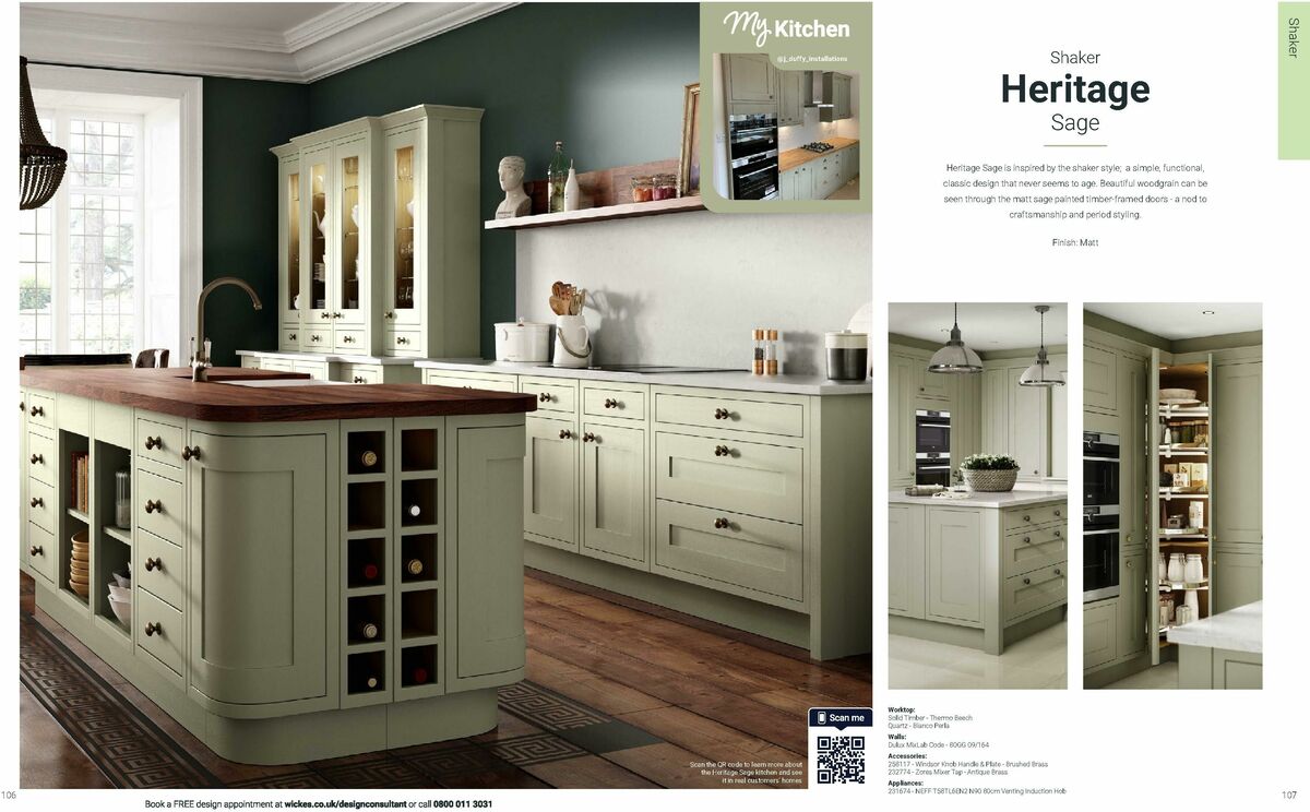 Wickes Kitchens Brochure Offers from 1 December