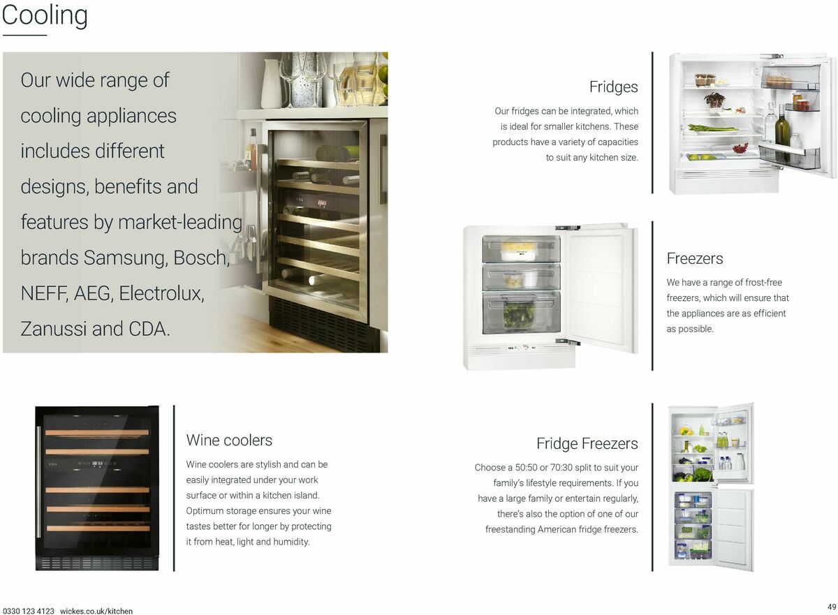 Wickes Kitchen Appliances Brochure Offers from 1 December