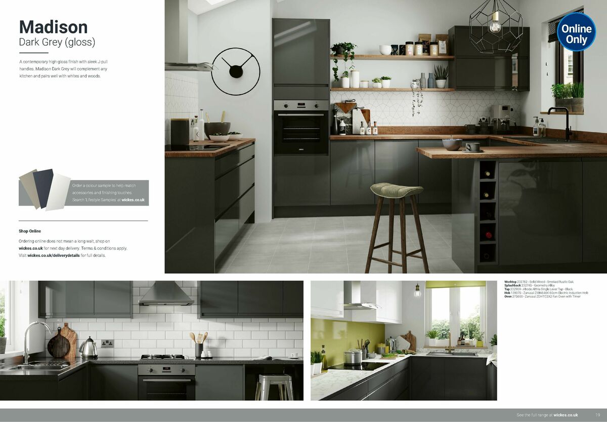 Wickes Lifestyle Kitchens Brochure Offers from 1 December