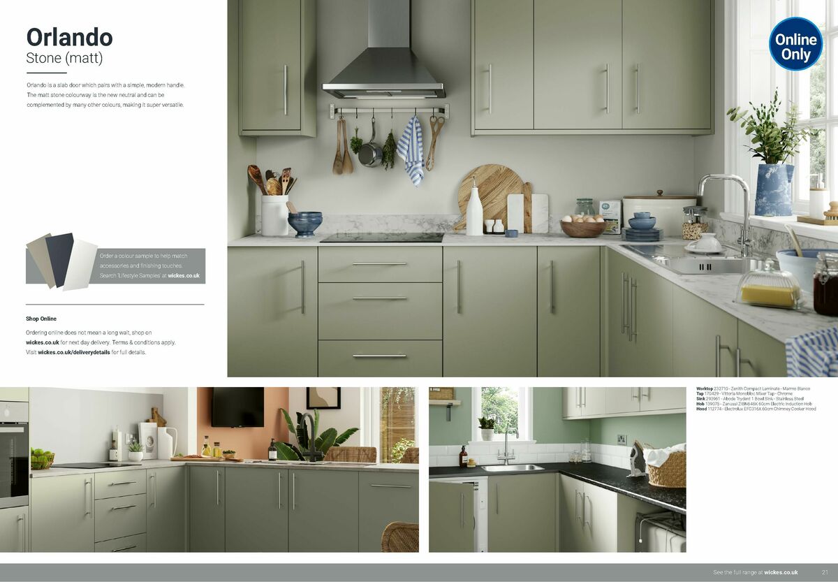 Wickes Lifestyle Kitchens Brochure Offers from 1 December