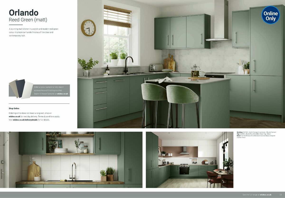 Wickes Lifestyle Kitchens Brochure Offers from 1 December