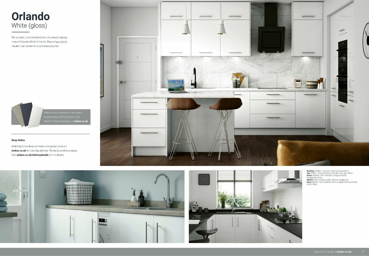 Wickes Lifestyle Kitchens Brochure Offers from 1 December