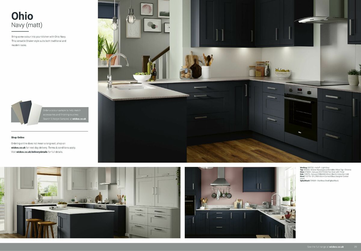 Wickes Lifestyle Kitchens Brochure Offers from 1 December