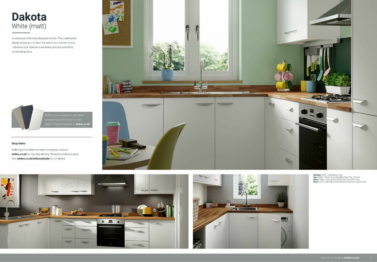 Wickes Lifestyle Kitchens Brochure Offers from 1 December