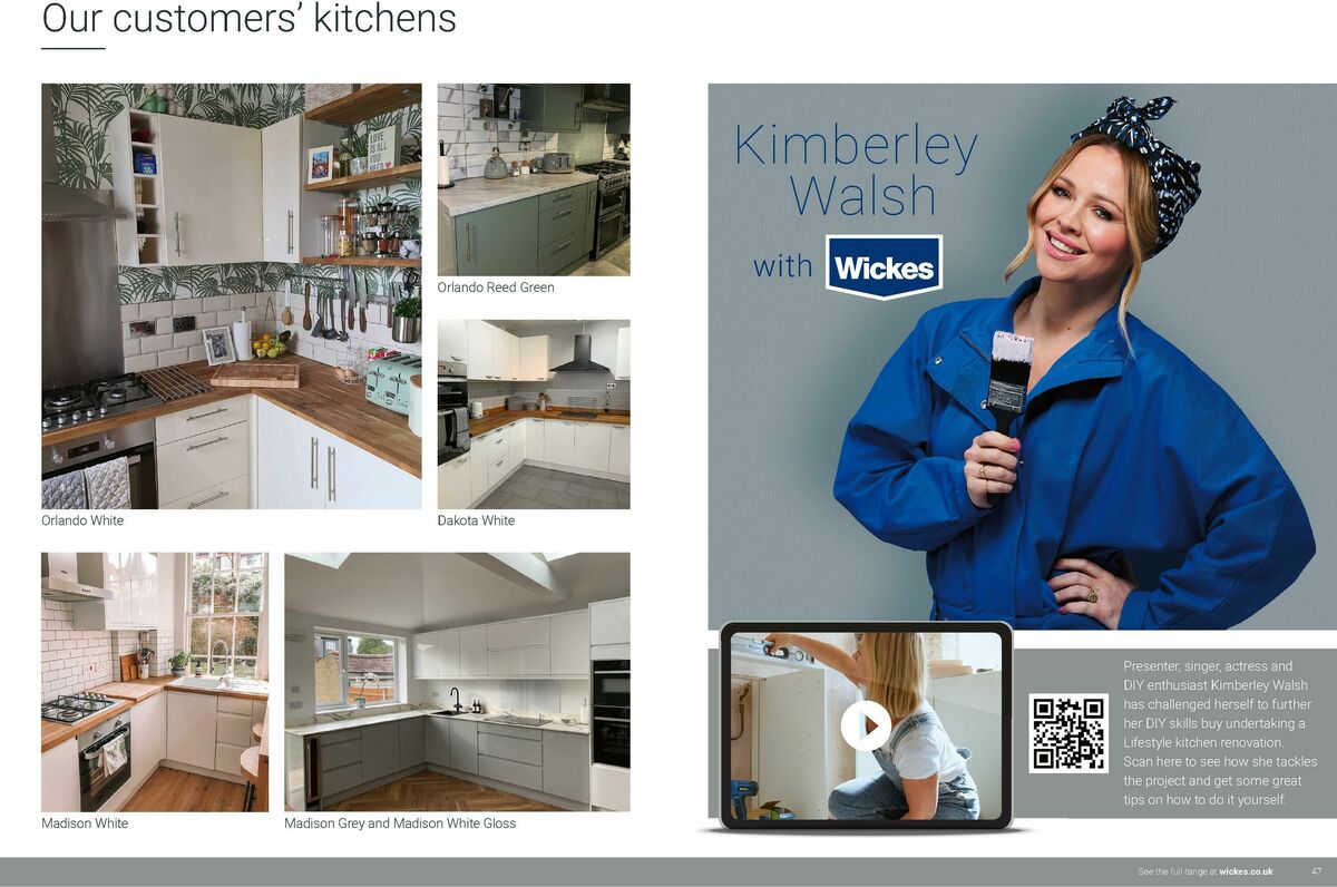 Wickes Lifestyle Kitchens Brochure Offers from 1 December