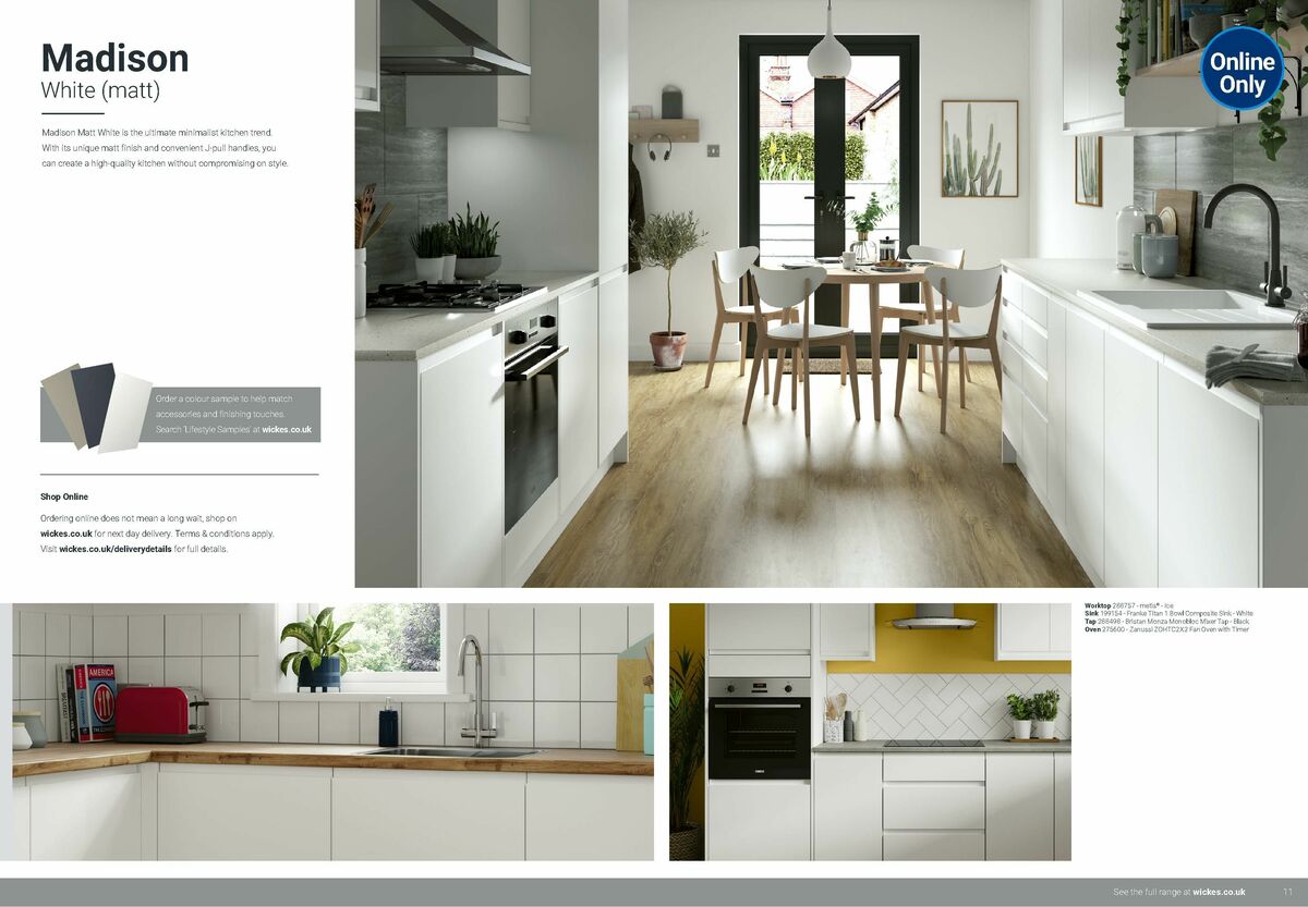 Wickes Lifestyle Kitchens Brochure Offers from 1 December